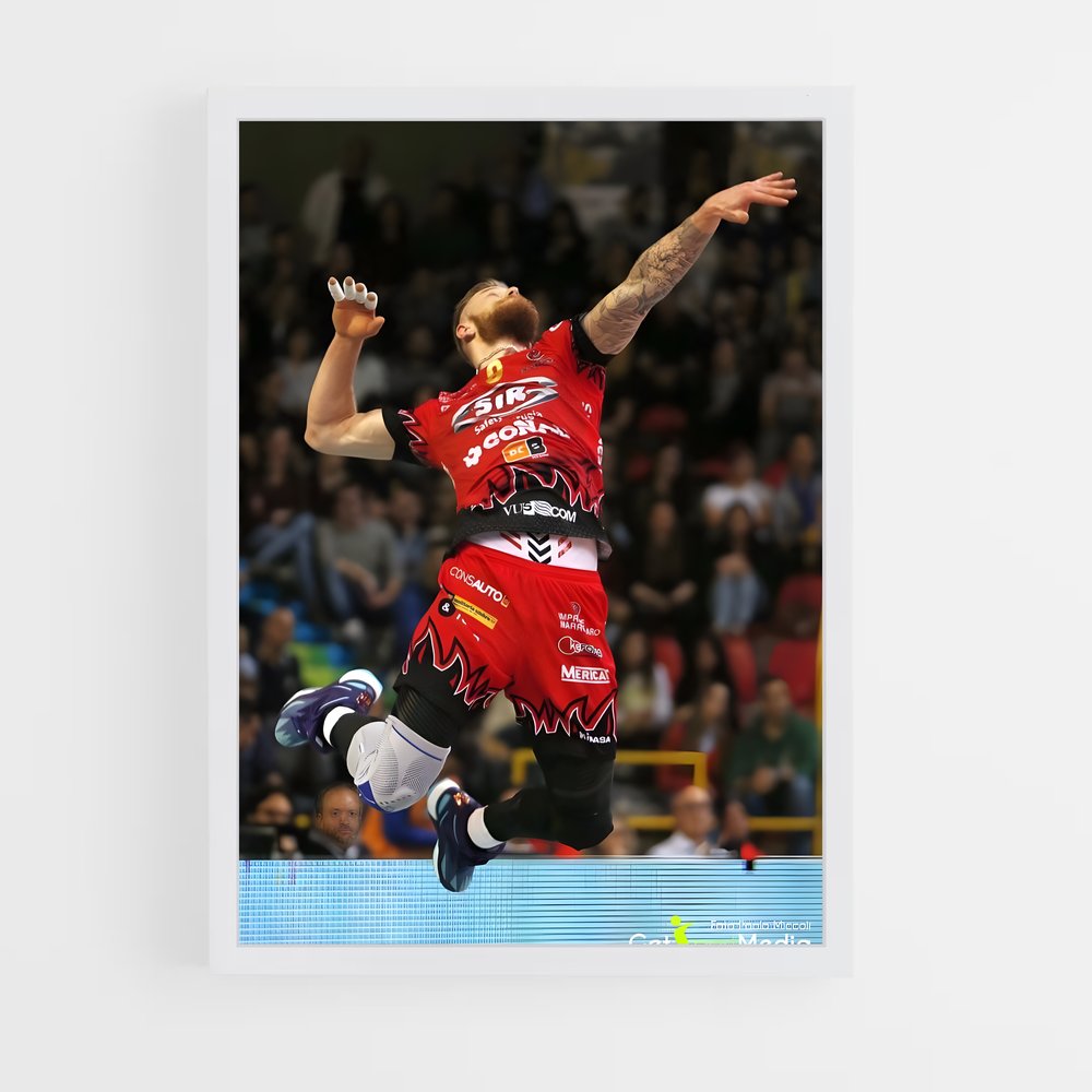 Poster L'Envol d'Ivan – affiche Volleyball (vue 3)